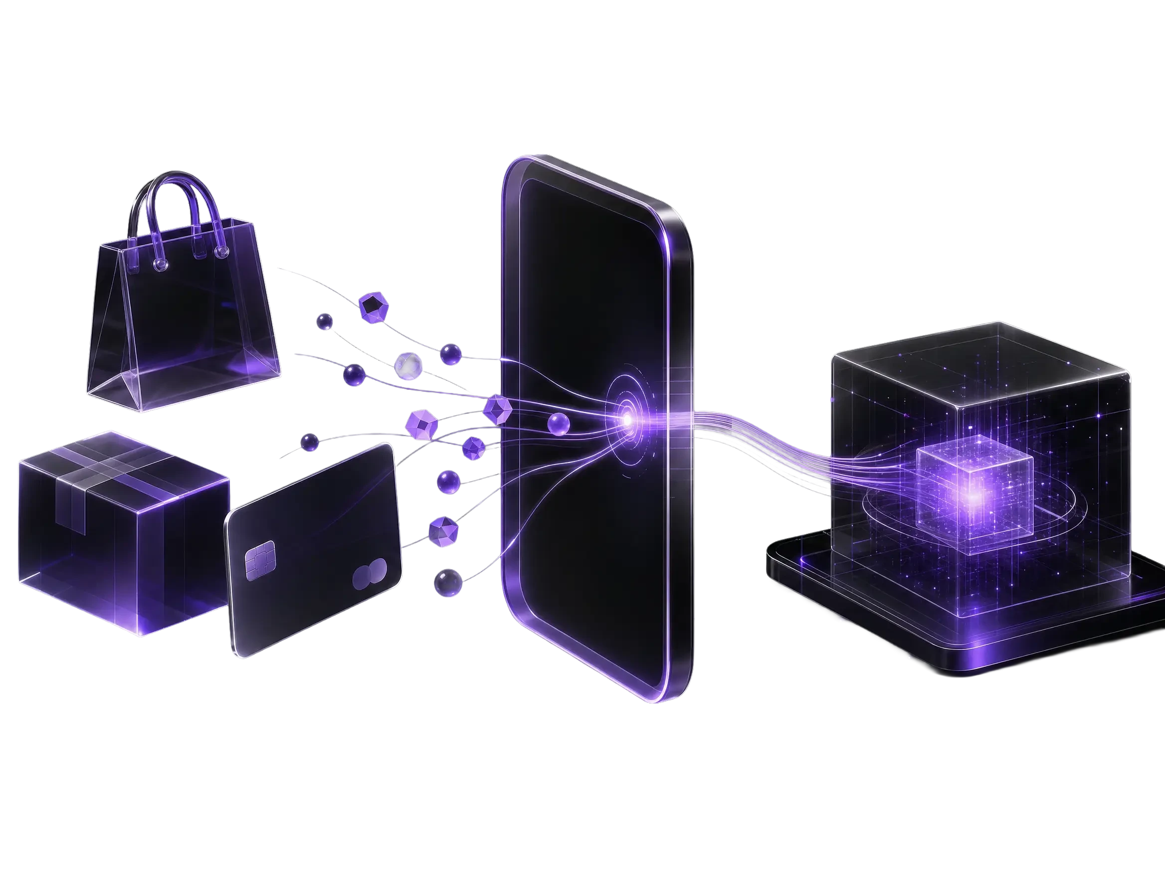 E-commerce checkout payments flowing into a unified settlement system